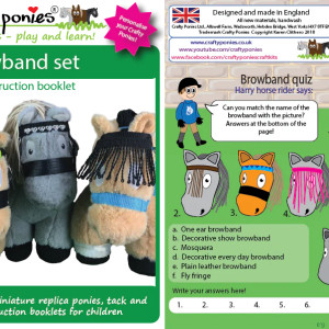 Crafty Ponies- Browband set