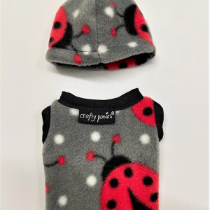 Crafty Ponies- Hat cover and waistcoat