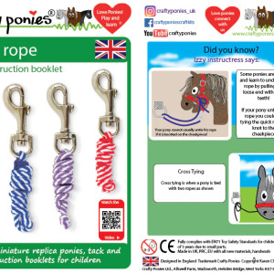 Crafty Ponies- Leadrope