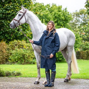 Reincoat Lite (No Fill)- Lightweight Riding/Yard Jacket  Adult Large- RRP £159.99 Midnight Blue