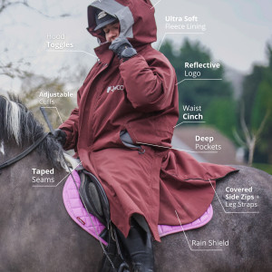 Reincoat Pro- Long Riding/Yard Jacket - Medium Adult RRP £179.99 NOW £109