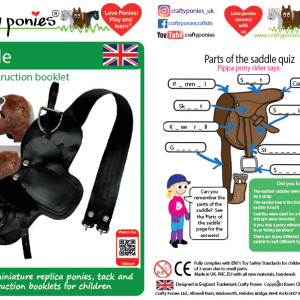 Crafty Ponies- Saddle