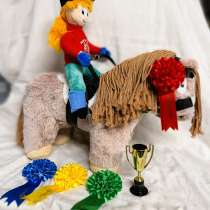 Crafty Ponies Trophy set